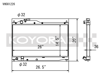 drawing for part number VH081226